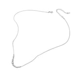 Stainless Steel Beaded Snake Chain Necklace