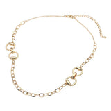 Horsebit Link Chain Necklace