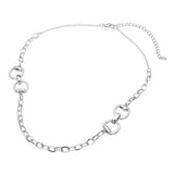 Horsebit Link Chain Necklace
