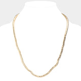 24Inch Gooseneck Metal Necklace