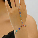 Colorful Geometric Heart Candy Jewelry Set
