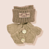 Mini Doll Knitted Sweater Headband Outfit Set