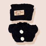 Mini Doll Knitted Sweater Headband Outfit Set