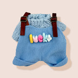 Mini Doll Lucky Knit Overall Outfit Set