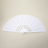 Plain Folding Line Dance Hand Fan