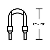 Steer Head Pointed Bag Strap