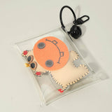 Cute Patchwork Monster Animal Doll Pouch Keychain Bag Charm