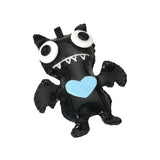 Playful Monster Doll Pouch Bag Keychain Bag Charm