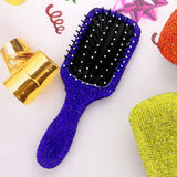 Rhinestone Pave Hair Brush