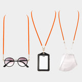 Suede Mask Chain / Glasses Chain / I.D Holder Necklace