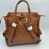 Classic Everyday Tote Bag with Dual Handles and Side Pockets