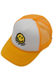 C.C TAKE IT EASY Smiley Face Trucker Cap