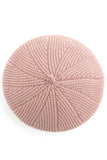 C.C SCALLOPED WAVE PATTERN BERET