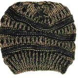 Metallic C.C Beanies