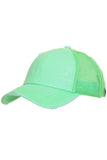 C.C Baseball Pony Cap