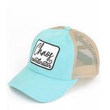 C.C CHAOS COORDINATOR PATCH PONY CAP