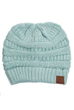 C.C Sequin Knitted Soft Beanie