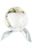 Flower Print Bandana Scarf