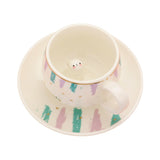 Lovely Message Cute Bunny Ceramic Mug Cup and Saucer Set
