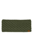 C.C Cross Cell Stitch Knit Winter Headwrap
