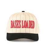 C.C BASES LOADED Letter Stripe Pattern Trucker Cap