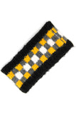 Multi Color Tile Print Headband