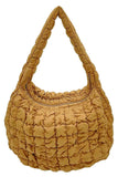 Large Quilted Solid Bag