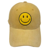 Smile Pointed Corduroy Baseball Cap