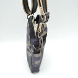 Camouflage Puffer Crossbody Bag Mini Utility Shoulder Bag with Adjustable Strap