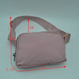 Minimalist Adjustable Strap Belt Bag and Everyday Crossbody Pouch