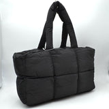 Chic Quilted Puffer Tote Bag