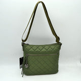 Quilted Crossbody Bag with Adjustable Strap