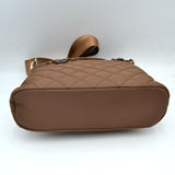 Quilted Crossbody Bag with Adjustable Shoulder Strap