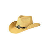 C.C Mixed Ethnic Bead Trim Band Cowboy Hat