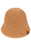 C.C Solid Knit Bucket Hat
