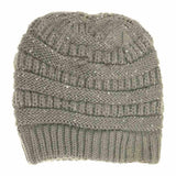 Sequin C.C Beanie Tail Beanie