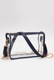 Women's Clear Rectangle Stadium Concert Crossbody Bag