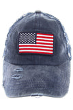 C.C American Flag Baseball Cap
