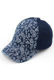 C.C Women's Paisley Ponytail Baseball Cap