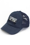 C.C Wild Patch Criss-Cross Pony Cap