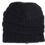 Kids Solid Fuzzy Lined C.C Beanie