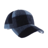 C.C Checkered Pattern Baseball Cap