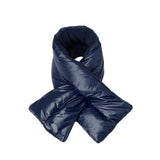 Reversible Puffer Sherpa Pull Through Scarf