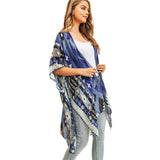 Tribal Patterned Cover Up Kimono Poncho