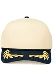 C.C Gold Bay Leaf with Rope Two Tone Trucker Cap