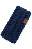 C.C Solid Ribbed Headwrap
