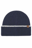 C.C Solid with Stitch Lined Cuff Beanie Winter Hat