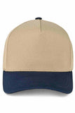 C.C Two Tone Cotton Plain Trucker Cap