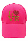 LOVE Heart Baseball Cap