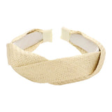 Braided Straw Headband